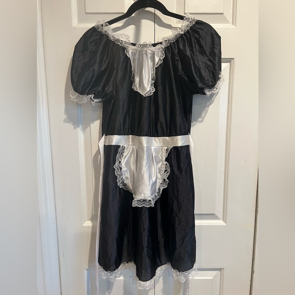 Black & White Maid Costume Dress / Halloween